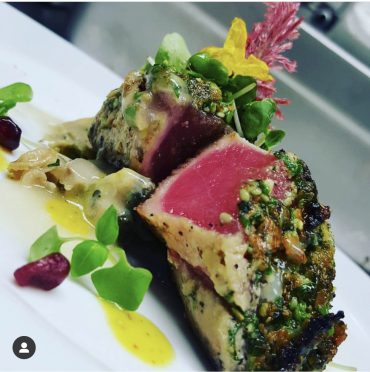 Pan seared tuna