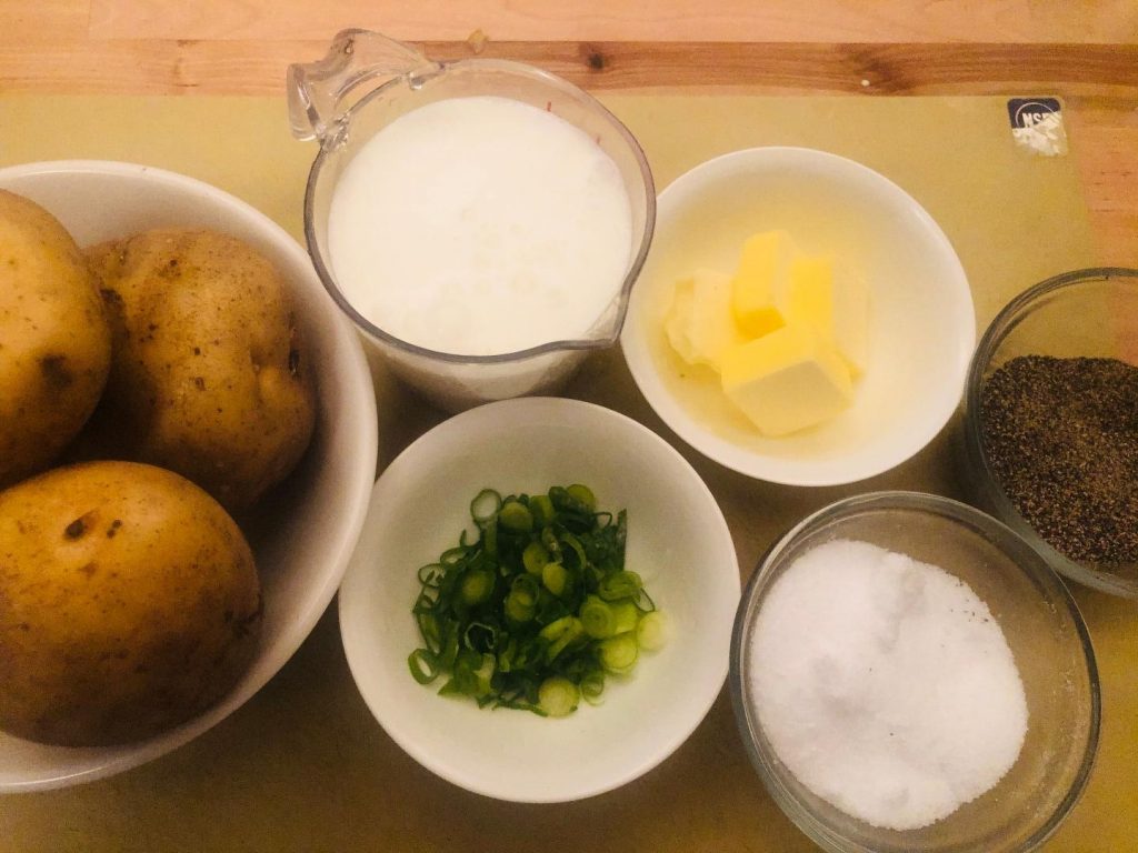 Creamy Mashed Potato: 7 Steps to a Perfectly Smooth, Lump-Free Purée 4 mashed ingridents