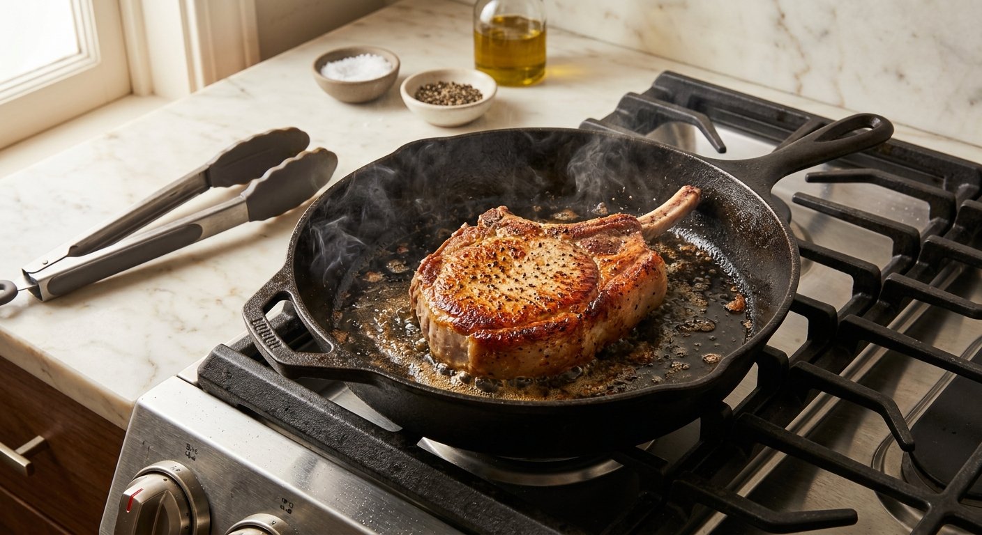Greek Pork Chops Brizoles Hirines — step 2