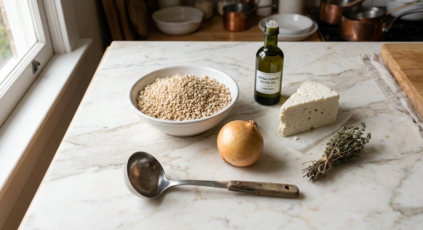 Authentic Trahanas Soup: 1 Pot of Warming Greek Fermented Grain Comfort 3 Trahanas Soup — step 1