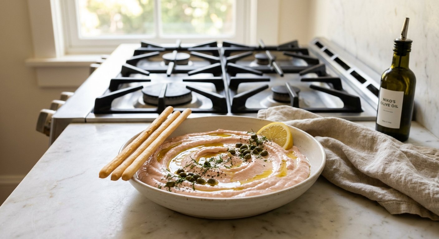 taramosalata greek fish roe dip hero