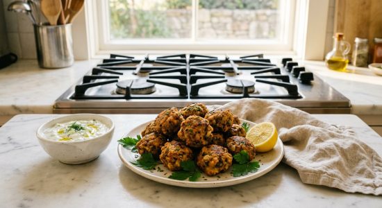 keftedes greek meatballs hero
